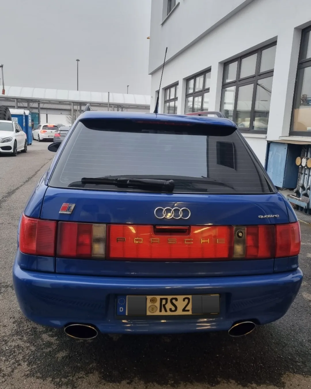 Heck eines Audi RS2